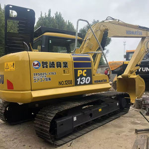 Excavadora hidráulica Komatsu PC130 usada excelente rendimiento marca japonesa Komatsu 12 toneladas pc130 a la venta con precio barato - Product Image 1
