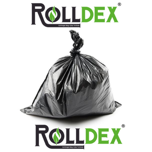 Sac à fermeture éclair noir en PE biodégradable avec logo imprimé personnalisé vente en gros de rouleau de déchets ménagers emballage en plastique imprimé personnalisé - Product Image 4