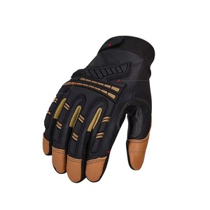 Écran tactile anti-choc Gants de course respirants résistants à l'usure Gants en cuir Doigt complet - Product Image 2