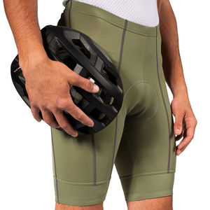 Short de cyclisme pour homme à confort optimal rembourrage en gel bandes réfléchissantes évacuation de l'humidité conception légère nom de l'équipe personnalisée - Product Image 3