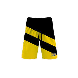 2025 Pakistan fait de haute qualité personnalisé hommes noir MMA Shorts 100% Polyester côté fente combat Shorts par Custom Fight - Product Image 2