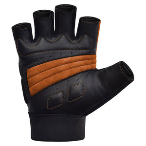 Guantes de Levantamiento de Pesas Unisex, Medios Dedos, Nailon, con Cierre, para Entrenamiento Físico, Antideslizantes, con Palma Acolchada, Protección de Agarre, Elásticos - Product Image 4