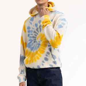 Nueva Sudadera con Capucha Tie Dye para Hombre, 100% Algodón, Impermeable, Calidad Premium OEM, Precio al por Mayor, Estilo Formal de Alta Demanda - Product Image 1
