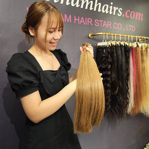 Nouvelle Arrivée Haute Qualité 12A Grade Remy Extensions de Cheveux Humains Invisible Génie Trame dans Toutes Les Couleurs Full End Vietnam Long Style - Product Image 3