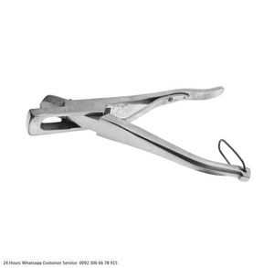 Reusable Stainless Steel <b>Veterinary</b> <b>Instrument</b> for Hog Ear Notcher V Shape - Product Image 5