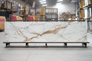 แผ่นพอร์ซเลนขัดเงาขนาด 80x240 80x300 80x320 ซม. หินเผาผนึกสำหรับเคาน์เตอร์ครัวและท็อปโต๊ะทำงาน - Product Image 5