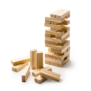 Jeu de tour en bois personnalisé Armea, jouets promotionnels avec gadgets uniques - Product Image 1