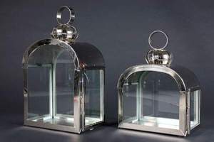 Premium <b>Set</b> of 3 Fancy Modern Luxury <b>Lantern</b> Nickel Plated <b>Lantern</b> for Home Decoration and Living Room for Christmas Decoration - Product Image 3
