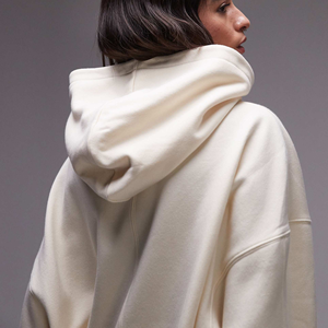 Sweat-shirt pour femme de haute qualité, épais, confortable, coupe ample, surdimensionné, poignets côtelés extensibles - Product Image 5