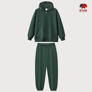 ชุดวอร์มออกแบบพิเศษสำหรับผู้ชายจาก Ryan Pro Gear พร้อมซิปปิด ผ้าสวมใส่สบาย ระบายอากาศได้ดี พร้อมโลโก้แบบกำหนดเอง - Product Image 5