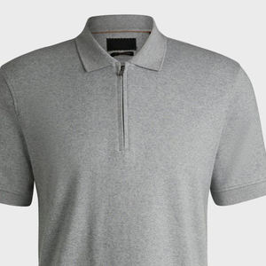 2025 été nouveaux hommes mince décontracté Polo couleur correspondant T-shirt pour homme T-shirt poitrine bouton imprimé rayé à manches courtes - Product Image 2