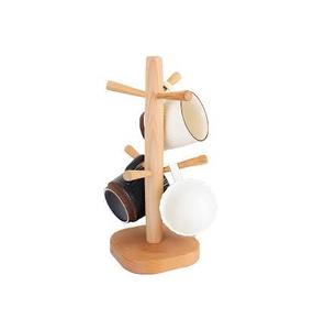 Nouveau support de tasse en bois à la mode, forme rectangulaire pour ustensiles de cuisine, vente en gros, quantité de produit - Product Image 3