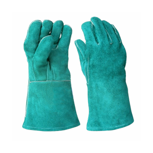 Guantes de soldadura de poliéster suave 100%, resistentes al calor, antiestáticos, personalizables, guantes de seguridad para hombres, Palma antideslizante transpirable - Product Image 3