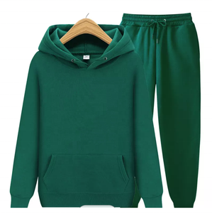 Conjunto Casual Térmico Estampado de Primavera y Otoño para Hombre, Sudadera con Capucha y Pantalones Deportivos 2 en 1, Cómodo para Hombres y Mujeres - Product Image 1