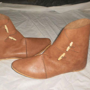 OEM nouveau Service de conception 2024 vente en gros 100% bottes en cuir véritable pour chaussures médiévales pour hommes - Product Image 5