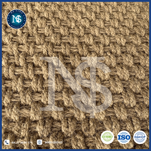 Estera de fibra de coco natural hecha a mano 100% Reversible y biodegradable tejida en Vietnam - Product Image 6