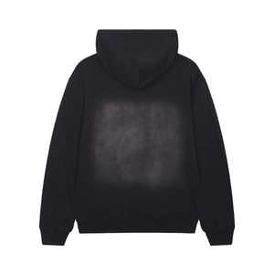 Sweat à capuche délavé à l'acide pour hommes sur mesure avec impression de conception personnalisée sweats à capuche délavés à l'acide respirants à séchage rapide vente en gros 2026 - Product Image 4