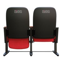 EVO1101MB Klasik Tasarım Çelik Oditoryum Koltuğu Yazı Tabletiyle Birlikte Üniversite Okul Sinema Hastane Ders Salonu İçin Tiyatro Mobilyası