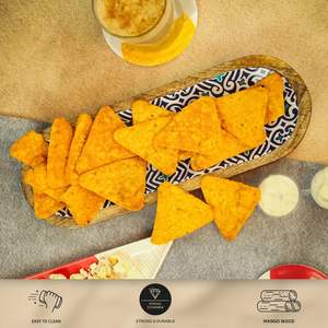 Plateau de service vintage en bois, ustensiles de cuisine, design d'autocollants antiques, organiseurs disponibles à un prix raisonnable et le plus bas - Product Image 3