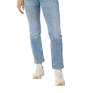 Jeans Lucky Brand da Donna a Vita Media, Gamba Dritta, Blu Denim, Stile Cargo, Taglia XL - Traspiranti, Lavabili, Vestibilità Skinny, Vita Semplice e alla Moda - Product Image 3