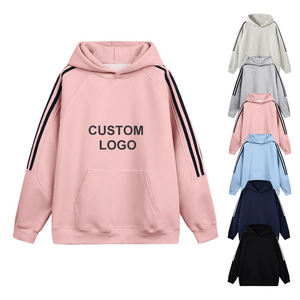 Sweat-shirts à capuche pour femmes, logo OEM personnalisé, impression tendance, sweat-shirt décontracté, blanc, 330 grammes, fabricant de sweat-shirts lourds pour femmes - Product Image 1