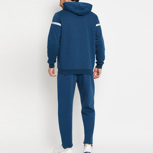 Survêtement d'hiver respirant à capuche, style luxueux, logo personnalisé, coupe ajustée, prix bas, séchage rapide, décontracté, coupe régulière pour hommes - Product Image 2