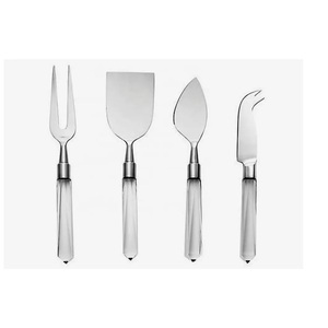 Esparcidor de queso de Metal con mango de diseño de piña chapado en oro, juego de Metal para queso, nuevo diseño, cuchillos de Metal - Product Image 4