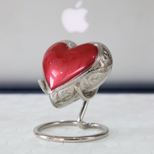 Urnas de cremación de corazón de estilo americano para adultos, suministros funerarios de cenizas humanos, urnas personalizadas de alta calidad - Product Image 2