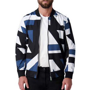 Veste d'hiver pour homme, prix de gros personnalisé, 100% respirante, col montant, veste bomber, style streetwear, poche personnalisée - Product Image 5