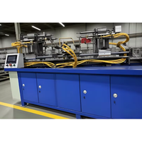 Machine de fabrication de bouteilles/pots/contenants en verre entièrement automatique de 60 à 130 mm de diamètre, 12+ programmes avec moteur PLC, échantillon gratuit