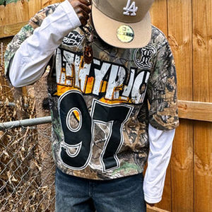 เสื้อยืดโอเวอร์ไซส์ผ้าคอตตอน330GSM โลโก้ออกแบบได้ตามต้องการสไตล์ใหม่ - Product Image 2