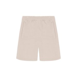 Short de survêtement de couleur unie en polaire vierge 100% coton décontracté avec logo personnalisé - Product Image 1