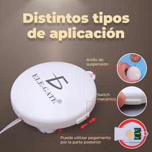 Luci a stringa LED trasparenti in acrilico con ventosa per decorazioni natalizie da esterno - Product Image 3