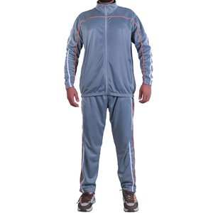 Vente en gros de vêtements de sport décontractés pour hommes, survêtements de jogging avec fermeture éclair, survêtement d'entraînement en polyester et nylon pour hommes, prix bon marché - Product Image 1