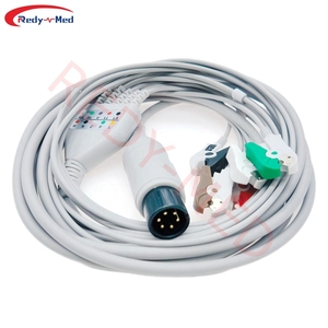 Generale/AAMI 6pin cavo ECG con 5 LEADWIRES AHA per Edan & Mindray - Product Image 4