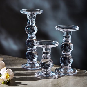 Magnifique bougeoir élégant, décoration de table, centre de table élégant pour le salon, la chambre à coucher et la salle à manger - Product Image 1