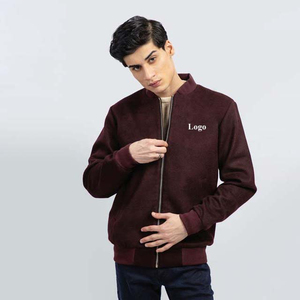 New <b>Men's</b> <b>Letter</b> Embroidered Winter Pattern Bomber <b>Jacket</b> High Quality Casual Turtleneck Solid - Product Image 2