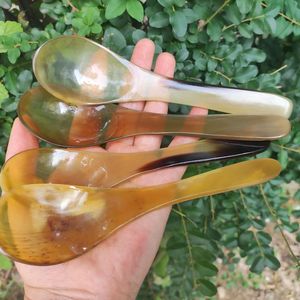 ชุดช้อนส้อมมีดสไตล์สัตว์ควายไม่เหมือนใครช้อนเขาควายขัดมันดีไซน์ไม่เหมือนใครสำหรับตกแต่งโต๊ะในร้านอาหาร - Product Image 4