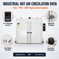 Four de préchauffage et de durcissement certifié CE, four à air chaud de laboratoire, four de séchage à moteur électrique, machine de traitement thermique industrielle