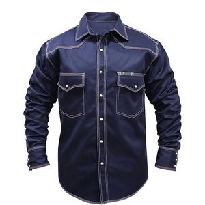 Chemise à col tailleur pour la conférence Chemise de travail toutes saisons pour une utilisation toute l'année Chemise en popeline douce pour un look raffiné - Product Image 5
