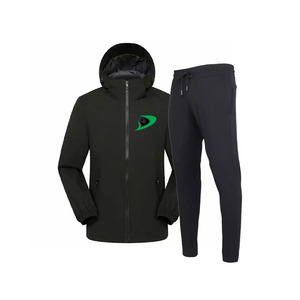 Chándal de invierno personalizado para hombre, chándal de algodón de primera calidad 100% con logotipo y etiqueta para clima frío - Product Image 2