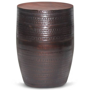 Tables basses et d'appoint au design unique, couleur noire, aspect attrayant, en marbre et métal plaqué or de haute qualité. - Product Image 3