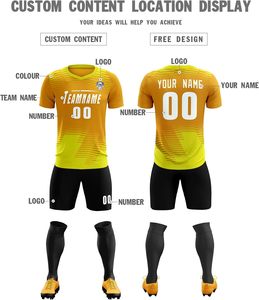 Uniformes de football par sublimation personnalisée OEM Maillot à séchage rapide respirant en polyester avec logo imprimé - Product Image 5