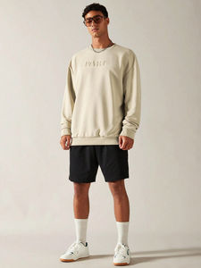 เสื้อสเวตเตอร์คอกลมแขนยาวสำหรับผู้ชายเสื้อถักแบบมีฮู้ดเหมาะสำหรับฤดูใบไม้ผลิ - Product Image 3