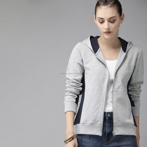 Sweat-shirts à capuche zippés personnalisés Fit2Fight pour femmes, en polaire de haute qualité, coupe classique - Product Image 1