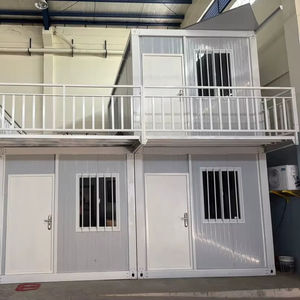 Meilleure solution mobile de luxe préfabriquée d'usine, 20ft/30ft, en métal respirant, épaisseur standard, avec sortie salle de bain, pliable et extensible - Product Image 1