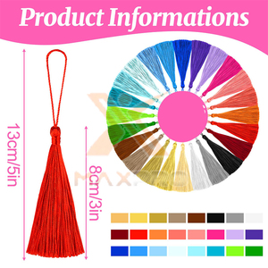 Fabricación en Fábrica, Borlas para Uniformes Ceremoniales de Marca Privada, Nylon/Poliéster, Colores y Logotipo Personalizados, Servicio OEM, Pedidos al por Mayor - Product Image 2