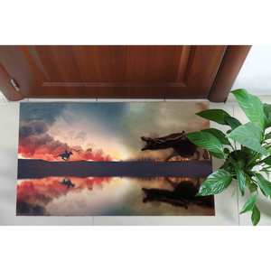 Alfombra Impresa en 3D de Dragon War, Alfombra de Entrada de Juego de Tronos, Alfombra Moderna Grande, Alfombra de Terciopelo - Product Image 1