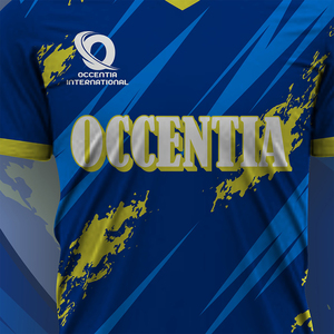 Ensemble d'uniformes de football personnalisés à manches courtes, 100 % polyester, légers et respirants, unisexe – Offre très demandée - Product Image 5