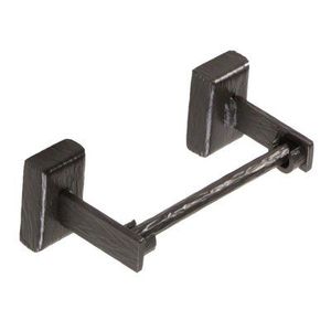 Porte-papier toilette en métal de haute qualité, finition noire, pour la maison, les hôtels, les salles de bain, accessoire de salle de bain, personnalisable - Product Image 2